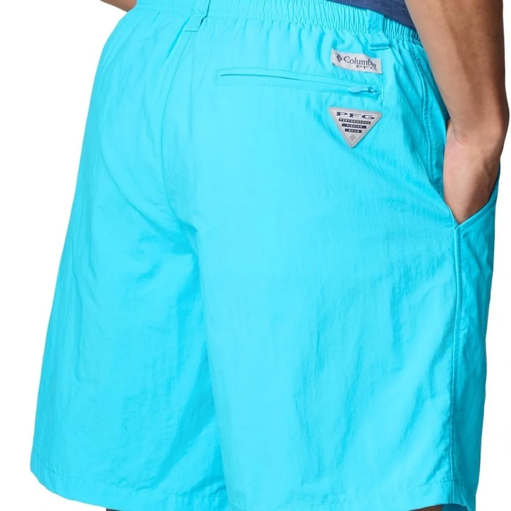 Columbia Men's PFG Backcast IV Quick Dry Swim Shorts Trunks Sky Blue XL